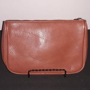 Clutch - Lorelli Brown Leather Clutch - GUC